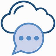 Image result for Chat Cloud PNG