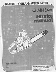 Image result for Poulan Pro Chainsaw Repair Manual