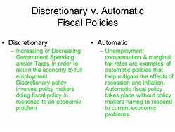 Image result for Automatic Fiscal Policy