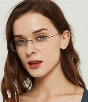 Image result for Designer Rimless Eyeglasses for Women