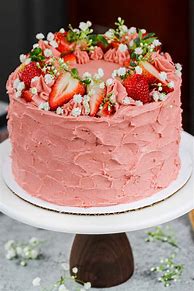 Image result for Strawberry Funfetti Ice Cream Cake