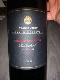 Image result for Trader Joe's Cabernet Sauvignon Grand Reserve Lot #55