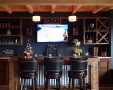Image result for Basement Sports Bar Ideas