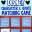 Image result for Disney Matching Game Printable