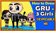 Image result for Despicable Me Family Drawing