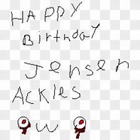 Image result for Jensen Ackles Happy Birthday