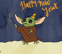 Image result for Baby Yoda Happy New Year