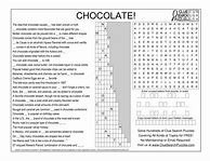 Image result for Chocolate Trivia