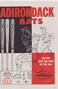 Image result for 1960 Adirondack Bats