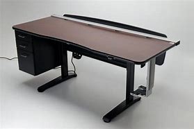 Image result for Complete Ergonomic Adjustable Desk Set Up