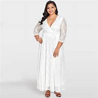 Image result for Plus Size White Maxi Dress