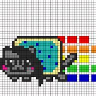 Image result for Nyan Cat Sprite