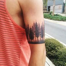 Image result for Single Line Tree Tattoo