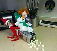 Image result for Bad Elf On Shelf Cartoon
