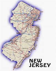 Image result for New Jersey Map for Kids