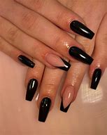 Image result for French Tip Nails On Black Skin