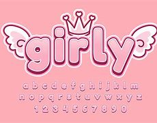 Image result for Girly Alphabet Fonts Letters