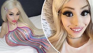 Image result for Fake and Real Barbie