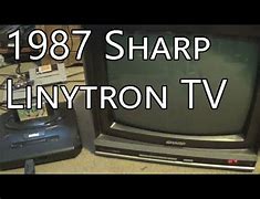 Image result for Sharp Linytron TV