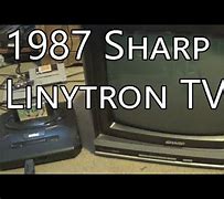 Image result for Sharp Linytron TV