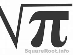 Image result for Square Root Pi