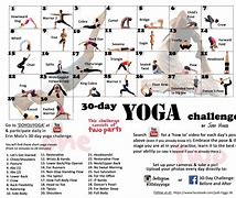 Image result for 30 Day Yoga Challenge