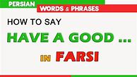 Image result for Farsi Phrases