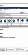 Image result for Working Instructions Template