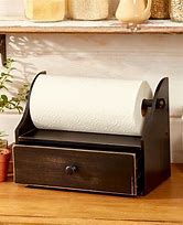 Image result for Amish Wooden Paper Towel Holders