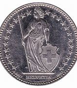 Image result for 2 Swiss Franc Coin