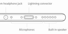 Image result for iPhone 7 Microphone Location Diagram