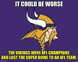 Image result for Vikings Losing Meme