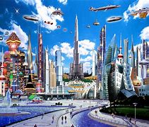 Image result for Retro Future City