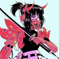 Image result for Cyberpunk Girl Drawing