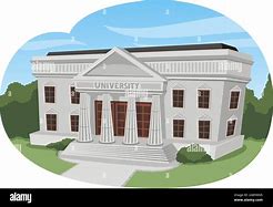Image result for University Building Cartoon