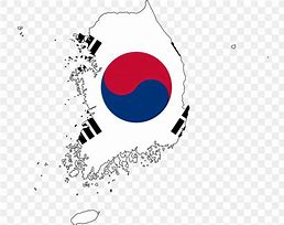 Image result for North Korea Map with Flag