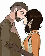 Image result for Fallout Kiss Cartoon