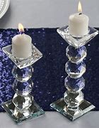 Image result for Crystal Glass Candle Holders