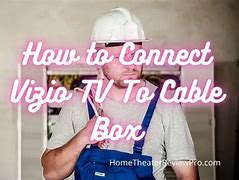 Image result for Connecting TV to Cable Box