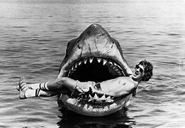 Image result for Jaws Black and White