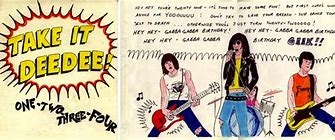 Image result for Ramones Birthday Card