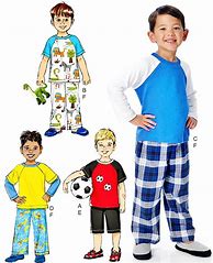 Image result for Boys Pajama Patterns