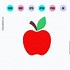Image result for Gala Apple Clip Art