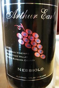 Image result for Stolpman Nebbiolo Reserva