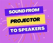 Image result for External Speakers for Projector