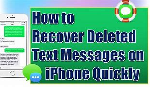 Image result for How to Recover Deleted Text Messages iPhone
