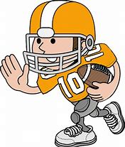 Image result for Clip Art of Boy Playing Flag Football