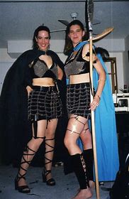 Image result for Wearing Gorget with Chain Mail Coif