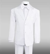 Image result for Boys White Tuxedo