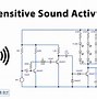 Image result for Sound Activated LED Schematic